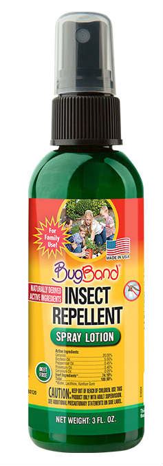 Buy Deet Free Insect Repellent Spray 3 Ounce From Bug Band And Save Big
