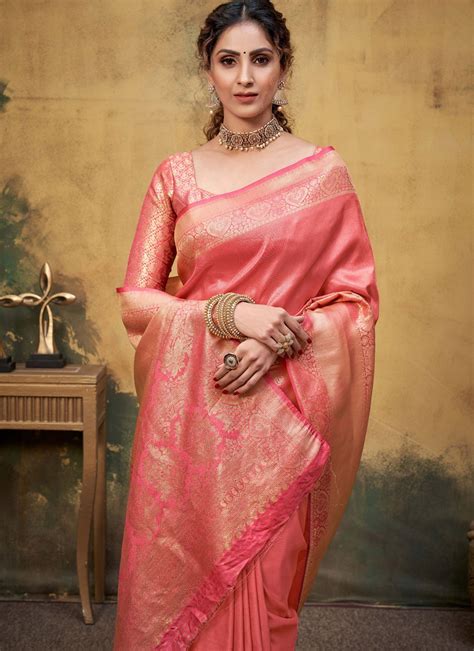 Buy Kanjivaram Silk Ceremonial Designer Traditional Saree 187494
