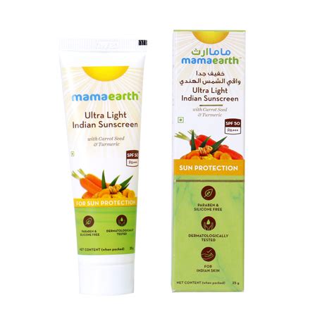 Mamaearth Ultra Light Indian Sunscreen Gm
