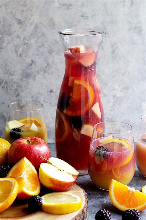 Alcoholic Drinks To Make Non Alcoholic Sangria Fun Drinks Healthy