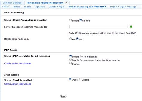 Accessing Zoho Mail On Iphoneipad Through Imap Zoho Blog