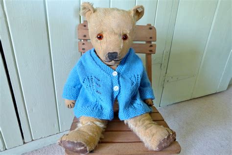 Vintage Teddy Bear Antique Teddy Bear Old Bear By English Etsy Uk Antique Teddy Bears