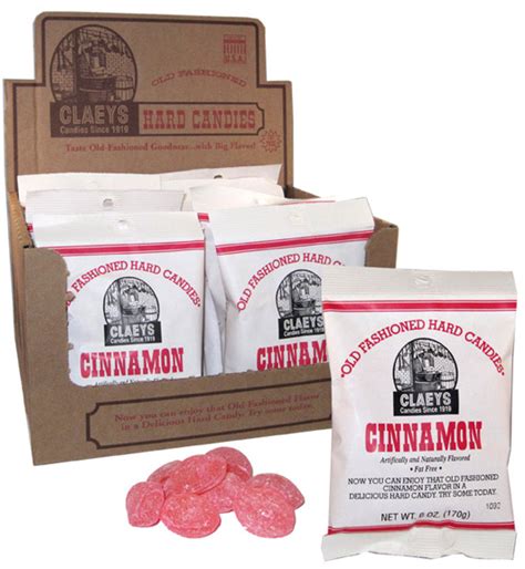 Claeys Old Fashioned Hard Candy Cinnamon 6 Oz The Tin Roof