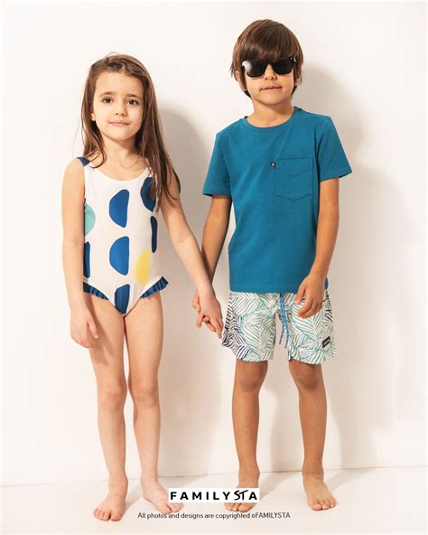 Siblings Swimsuits Matching Brother Sister Swimwear Summer Etsy
