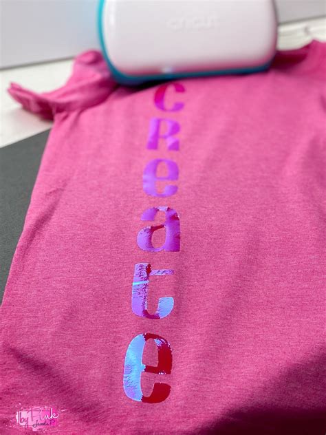 How To Make A Shirt With The Cricut Joy Smart Iron On ⋆ By Pink