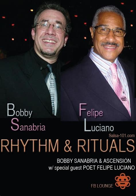 Drummer Bobby Sanabria And Poet Felipe Luciano Nyc Latin Music