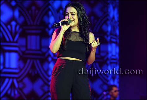 Mangaluru Music Lovers Entertained As Singer Neha Kakkar Rocks The Stage
