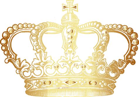 Crown King Gold Icon Crown Png Png Download 42602948 Free