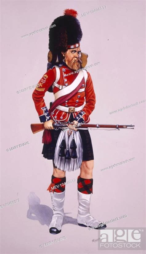 Colour Sergeant Of 42nd Highlanders The Black Watch The Royal
