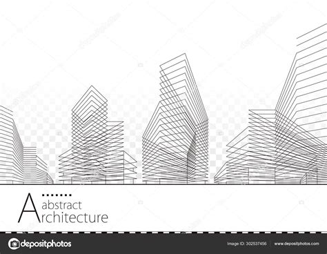 Architectural Abstract Building Design Stock Vector Image By ©jineekeo