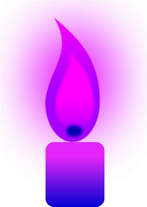 Purple Circle Font Candle Flame Clipart Png Download 600847 Free