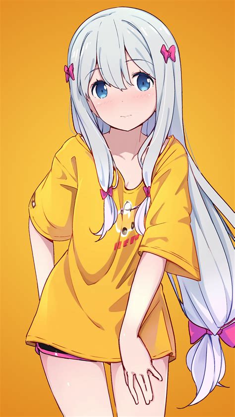 1080x1920 1080x1920 Anime Girl Anime Hd Yellow Deviantart For Iphone 6 7 8 Wallpaper