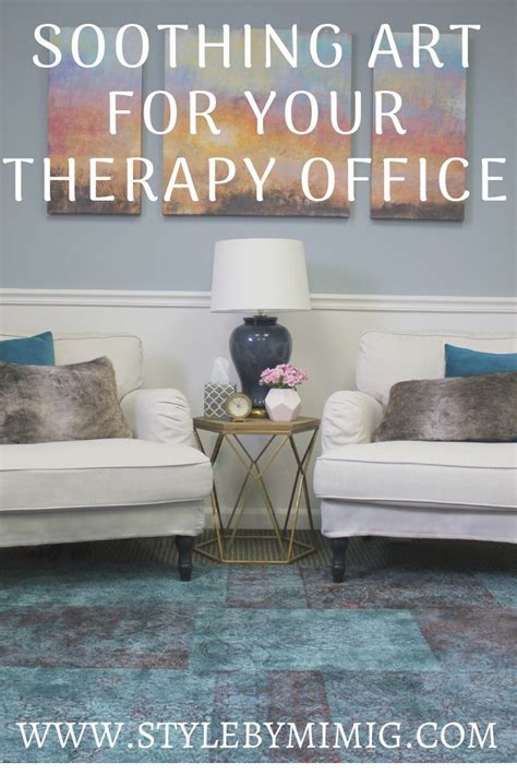 Relaxing Wall Art For Your Therapy Office Style By Mimi G Therapy