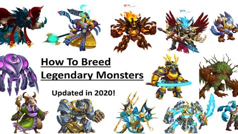 How To Breed Legendary Monsters (2021) on Monster Legends l Get Legendary Monsters By Breeding ...