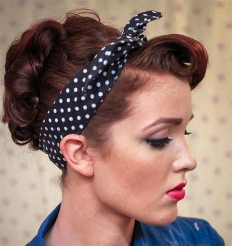 How To Do Iconic Rockabliiy Rosie Retro Hair Rockabilly Hair