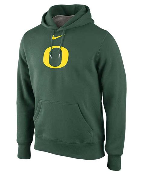 Nike Oregon Ducks College Classic Hoodie In Green For Men Lyst
