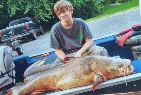 90 Lb Kid Catches 60 Lb Fish Sets Florida Catfish Record