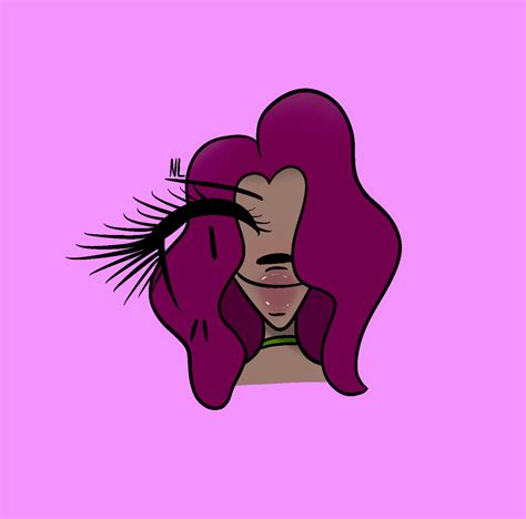 Dark Pink Haired Girl By Spicymisoramen On Deviantart