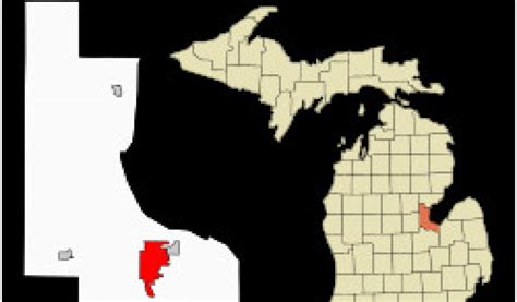 Map Of Oakland County Michigan Cities Bay City Michigan Wikipedia
