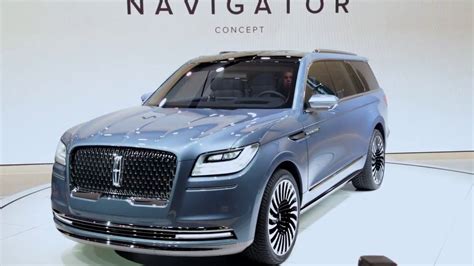 All New Lincoln Navigator Concept Press Conference Reveal Automototv