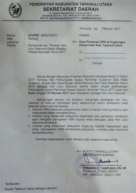 Contoh Surat Formal Permohonan Libur Surat Permohonan Desain Contoh