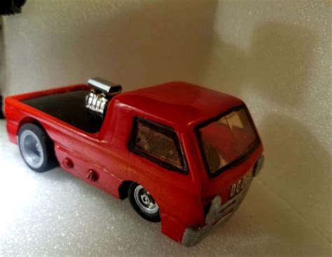 Amt Little Red Wagon Slot Car Very Rare Ebay