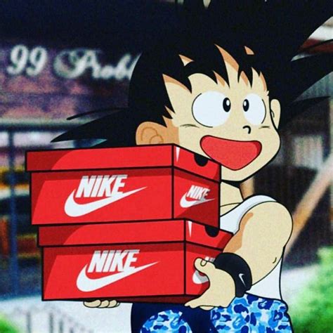 Goku on the left, vegeta dominating the right. Nike Dragon Ball Wallpapers - Top Free Nike Dragon Ball ...
