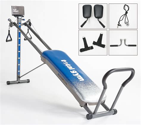 Total Gym Elite Plus With 8 Resistance Levels And Pilates Kit —