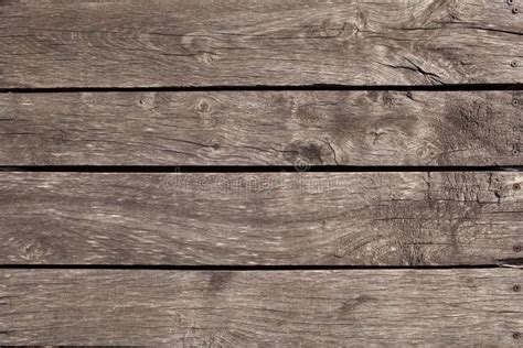 Horizontal Wood Planking Wall Background Natural Texture Stock Image