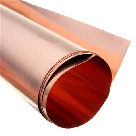 1pc 9999 Pure Copper Metal Safe Sheet Foil For Handicraft Aerospace 0