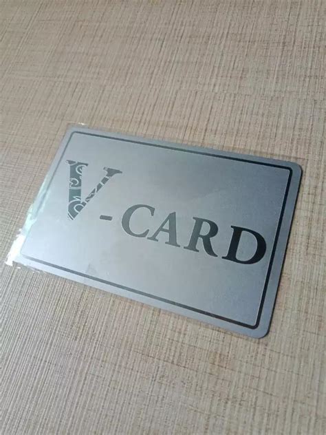 V Card Virginity Card Metal Stainless Steel In L3 Liverpool Für 999 £ Zum Verkauf Shpock De