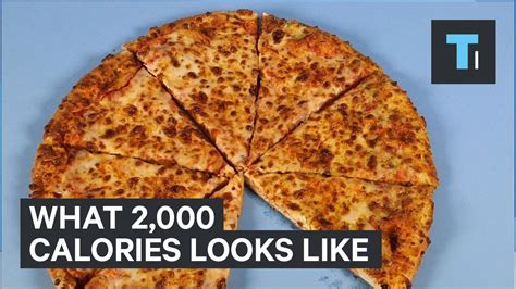 What 2000 Calories Looks Like Video News