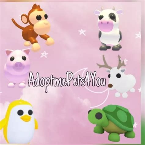 Roblox Adopt Me Pets Neon Legendary Digital Pets Virtually Delivered
