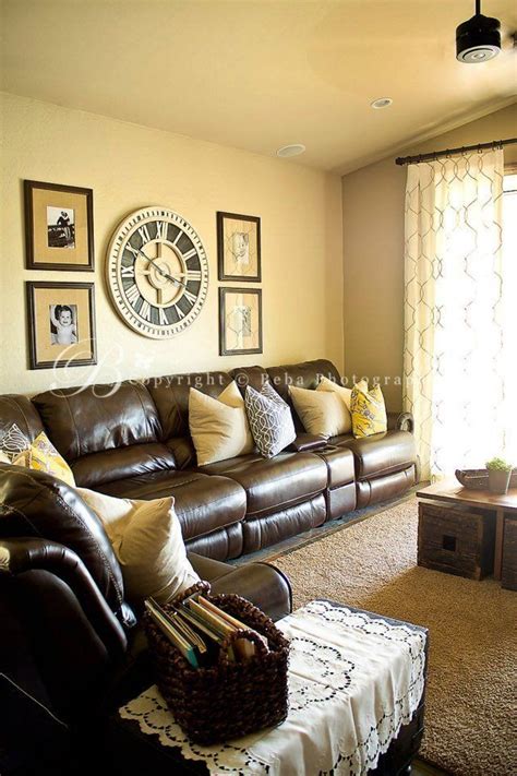 √ 28 Brown Furniture Living Room Decor In 2020 With