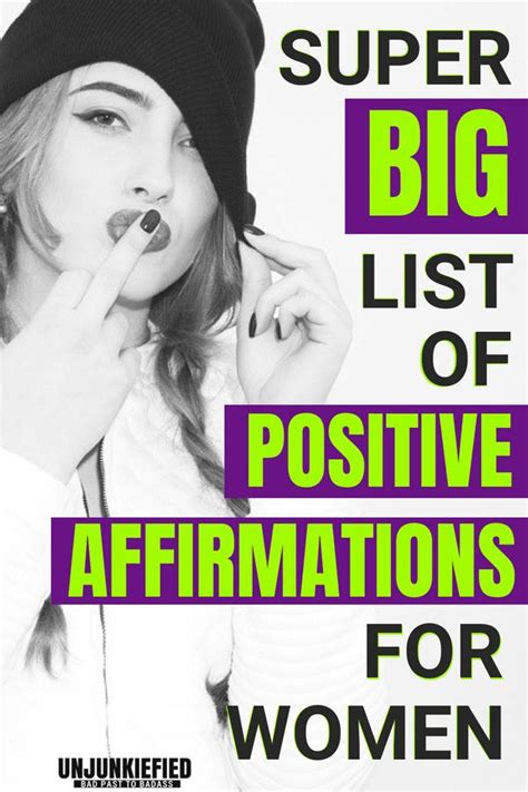 71 Positive Affirmations For Women In Recovery Soberbadassery
