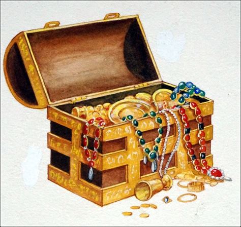 Treasure Chest Original By Edward Mortelmans At The Book Palace