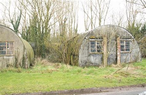 Nissen Huts Housed 20 To 30 Men At The Malpas Court Camp For Gis During