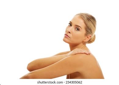Portrait Naked Woman Sitting On Floor Stock Photo 276432170 Shutterstock