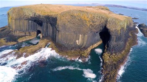 Fingals Cave Shot With Dji Phantom 2 And Goprofingals Cave Is A Sea