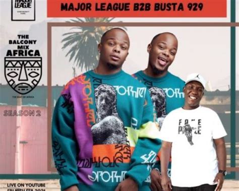 Busta 929 the mastermind, enlists the support of lady du to work the vocals experienced on this massive entry soft life. one of mzansi's foremost and favourite disc jockeys and music producers, busta 929, is gradually rising up the ranks and has refused to have his hits carried over to another. Major League & Busta 929 - Amapiano Live Balcony Mix B2B ...
