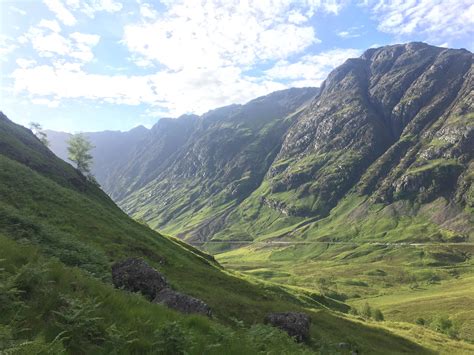 A Photo I Took On The Hike To The Lost Valley Glencoe Rscotland