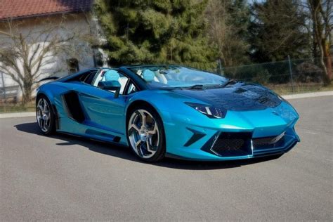 Lamborghini Aventador Sky Blue
