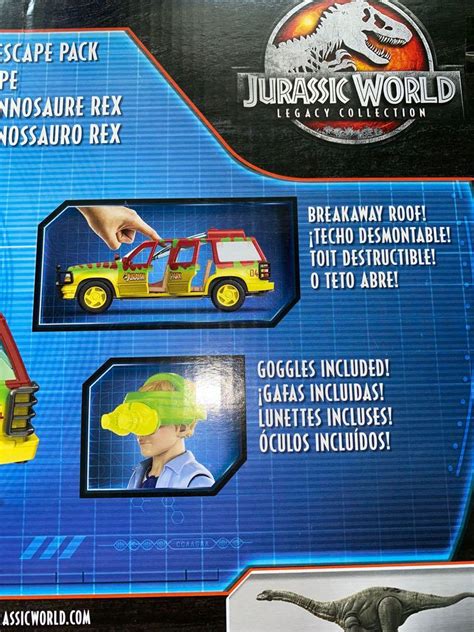 Jurassic World Legacy Collection Tyrannosaurus Rex Escape Pack Hobbies And Toys Toys And Games On