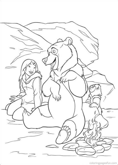 91 dessins de coloriage Frère des ours à imprimer sur LaGuerche