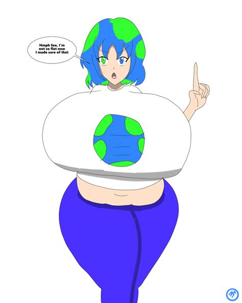 Thicc Earth Chan By Dleagueman On Deviantart
