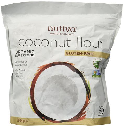 Amazon Nutiva Organic Coconut Flour 1 Lb Flour And Meals