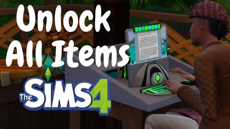 How To Unlock Career Items The Sims 4 Youtube