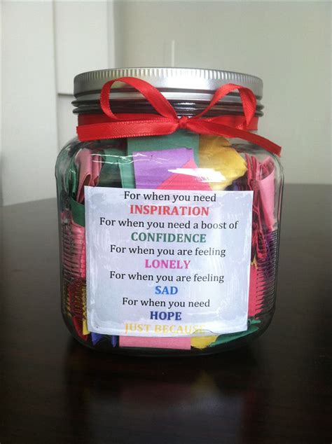 And, if you're honest with yourself, you're finding it hard to imagine life without her. Redditor Makes Affirmation Jar For Depressed Girlfriend ...