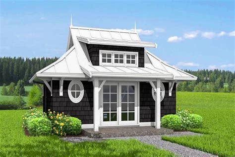 Free ground shipping available to the united states and canada. Quaint Tiny Home Plan with Front Porch - 67774MG | Architectural Designs - House Plans