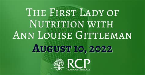 The First Lady Of Nutrition Podcast With Ann Louise Gittleman